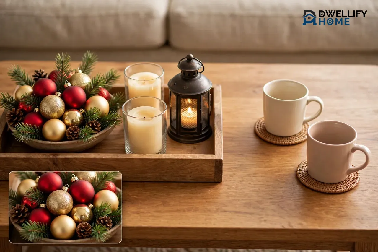 Christmas Decor on Coffee Table: Festive Ideas That Still Leave Room for Coffee