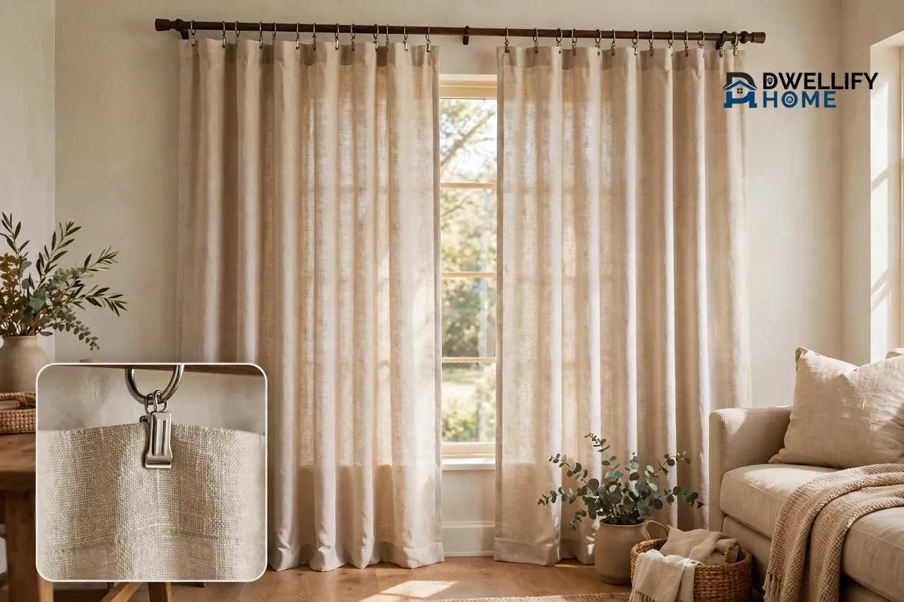 Curtains for Curtain Clips: Best Fabrics, Sizing, and Easy DIY Tips (2026)