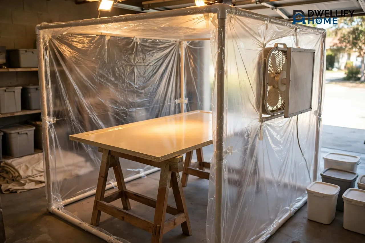 DIY Paint Booth: How to Build One Safely at Home