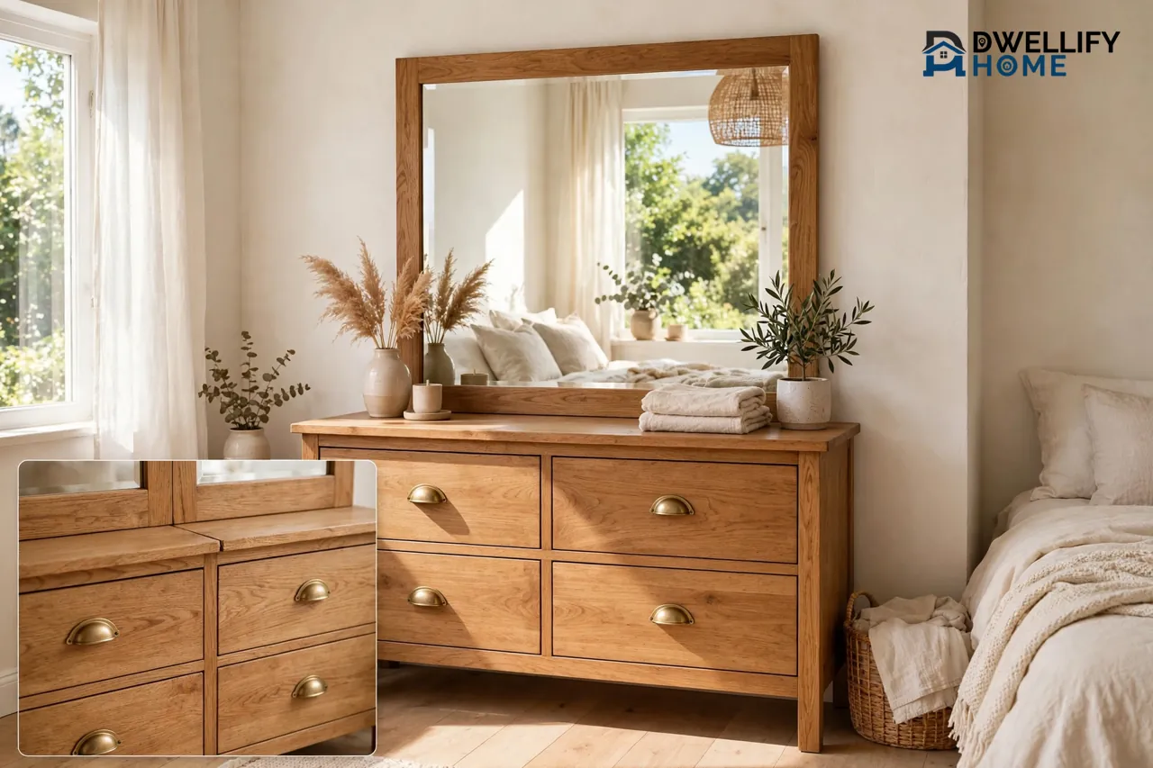 Dresser for Bedroom With Mirror: Size, Style, Setup, and Safety