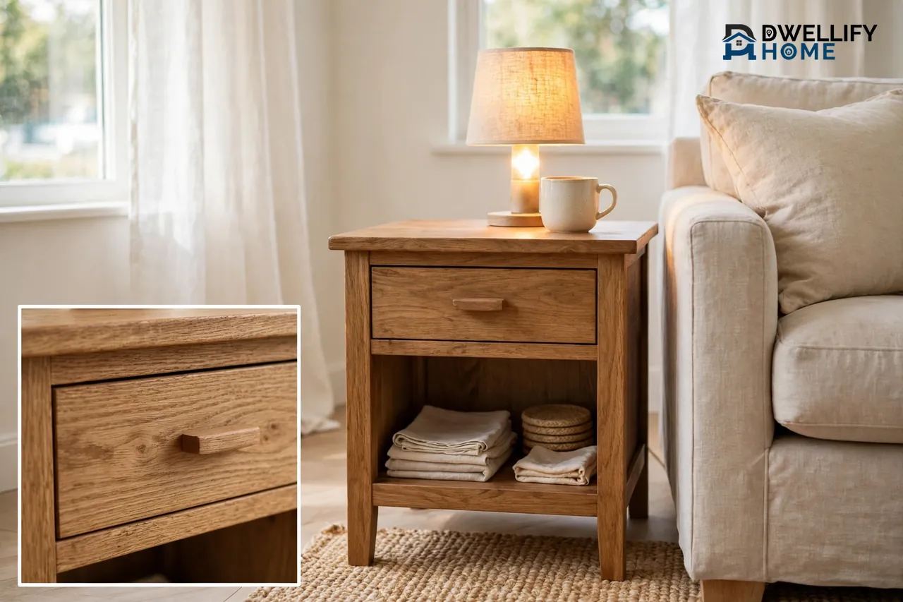 End Tables for Living Room: Size, Style, Storage, and Easy Rules