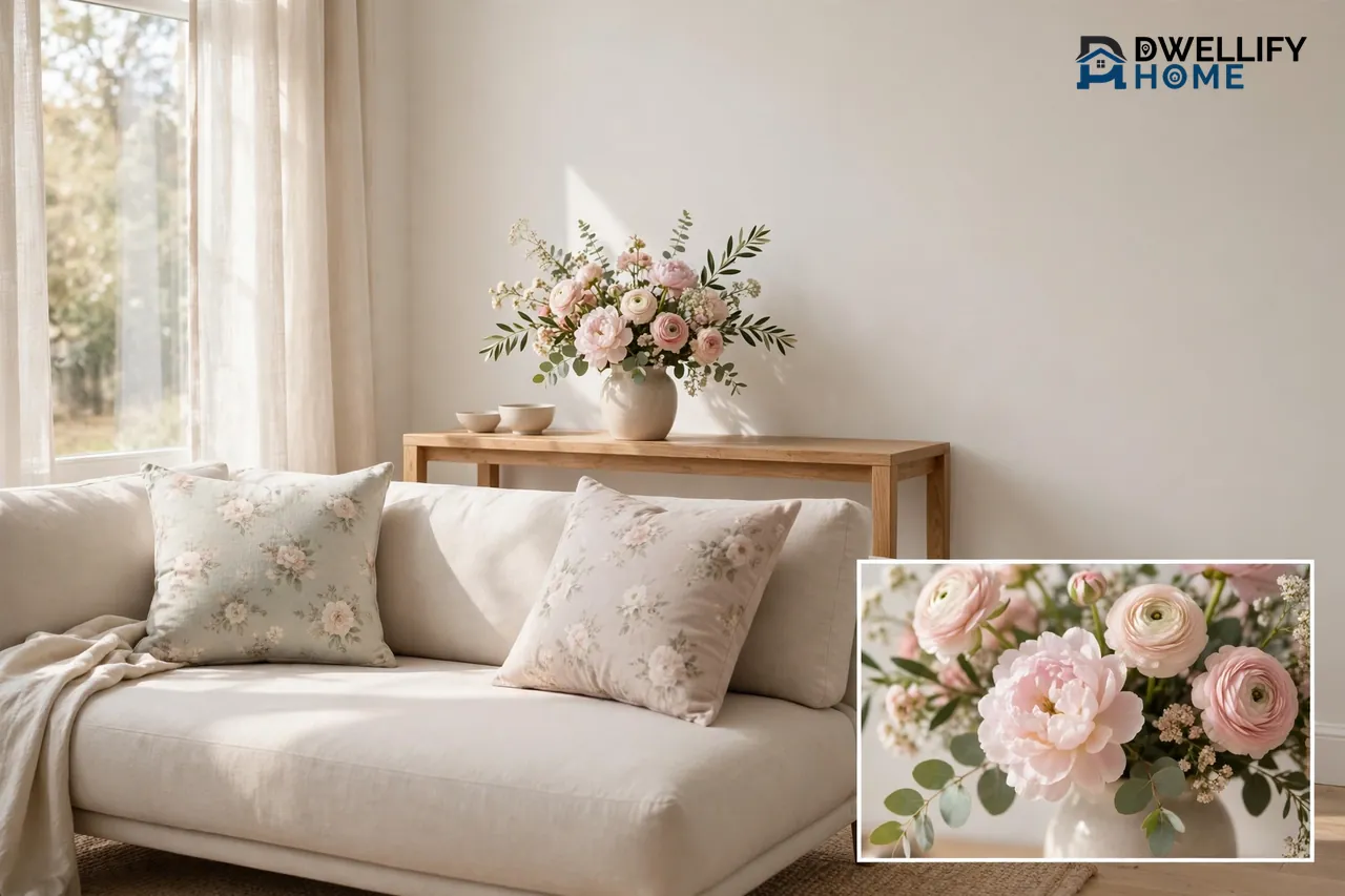 Floral Home Decor: 10 Practical Ways to Style a Soft, Balanced Space