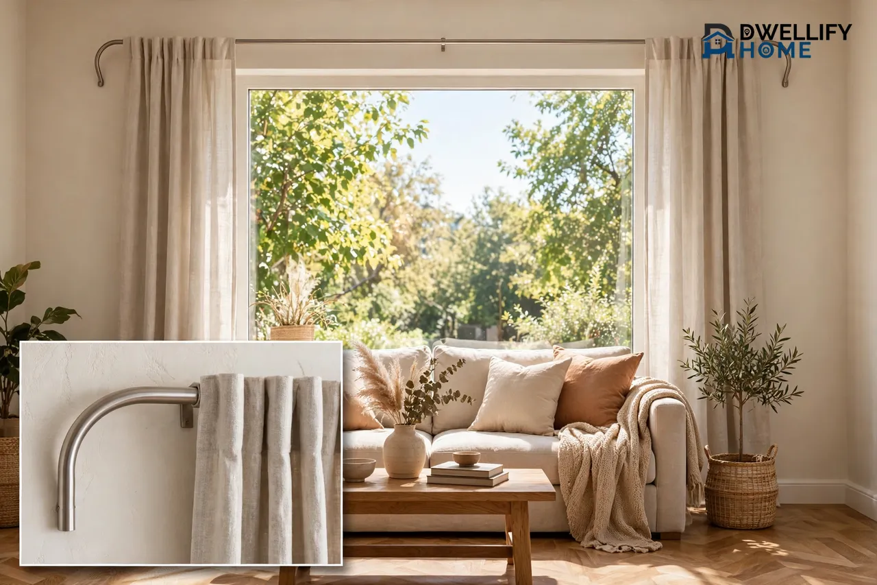 French Return Curtain Rods: What They Are and Why Use Them