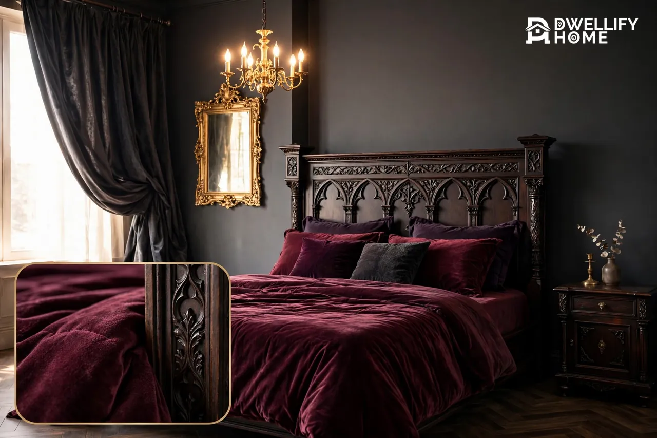 12 Gothic Bedroom Ideas That Create a Dark and Elegant Space