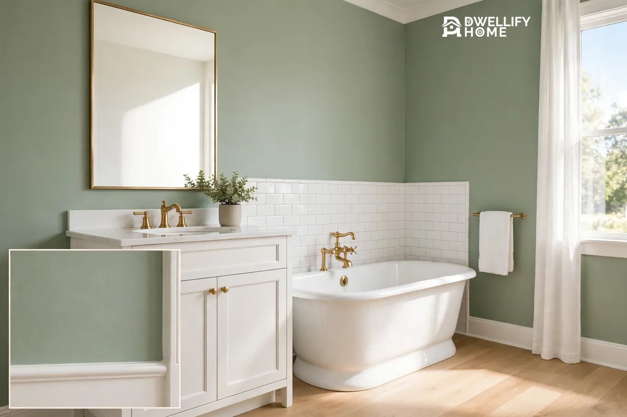 Green Bathroom Paint: 5 Best 2026 Shades, Stylish Ideas, Pro Tips