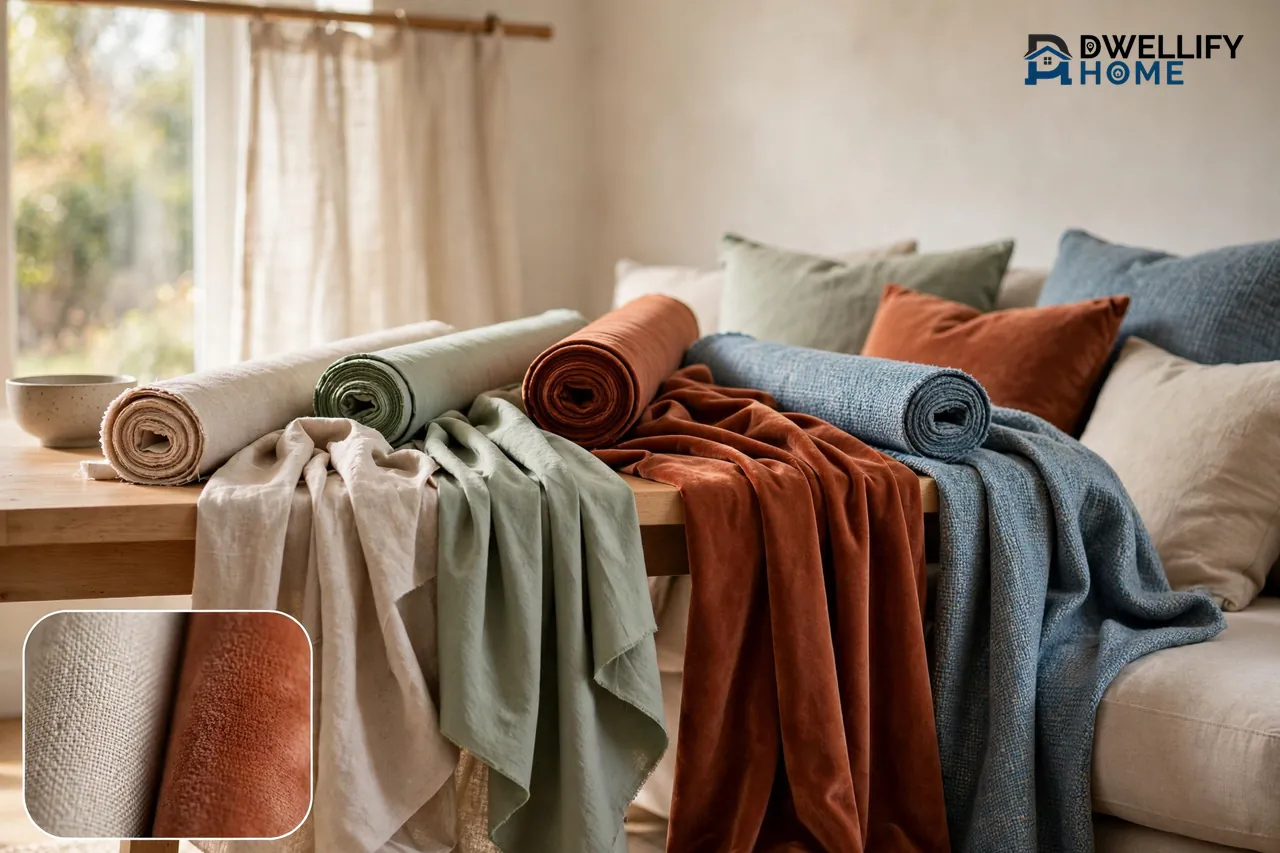 Home Decor Fabrics: How to Choose the Right Material for Every Room