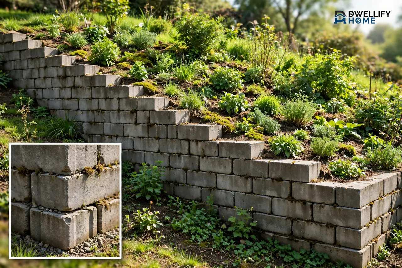 How to Build a Retaining Wall on a Slope: Easy Steps for Beginners