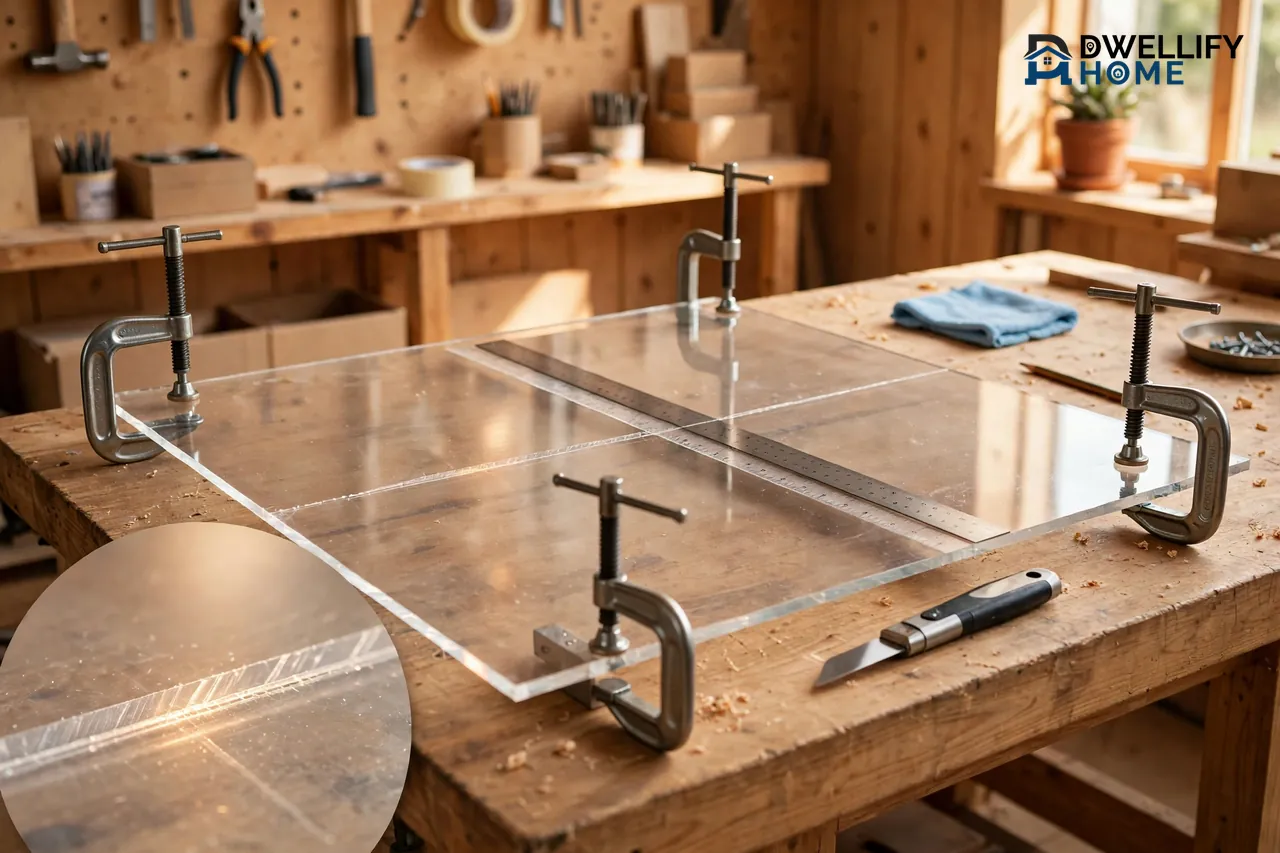 How to Cut Plexiglass Safely at Home (Easy Steps, Tools & Tips)