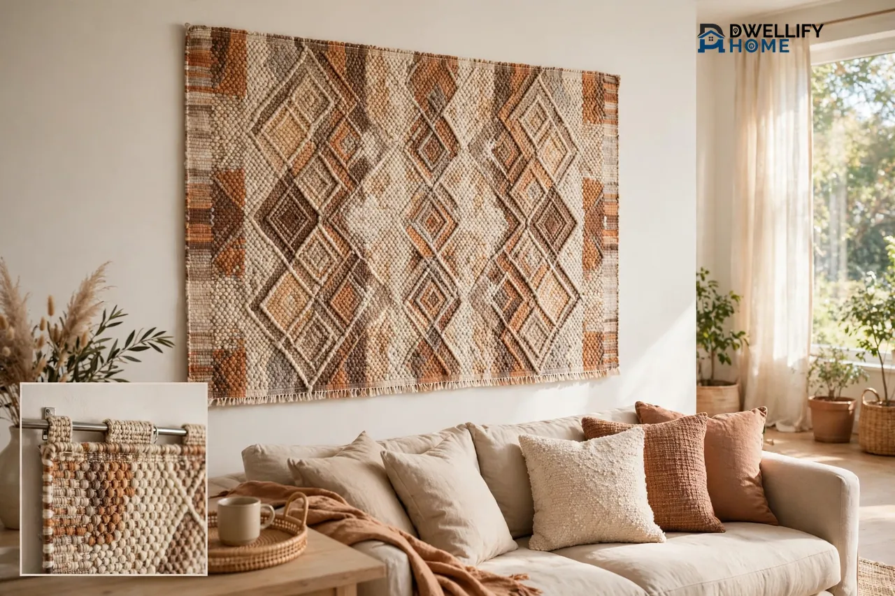 How to Hang a Rug on the Wall Without Damage