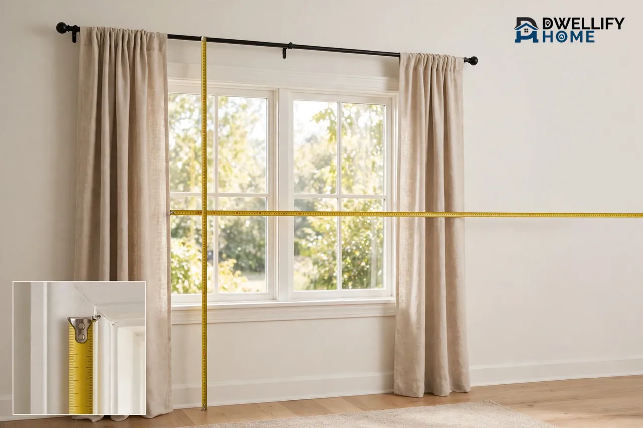 How to Measure Windows for Drapes (2026 Guide) Easy Pro Steps