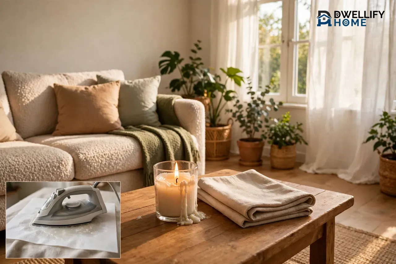 How to Remove Candle Wax from Fabric — Step-by-Step Methods That Actually Work