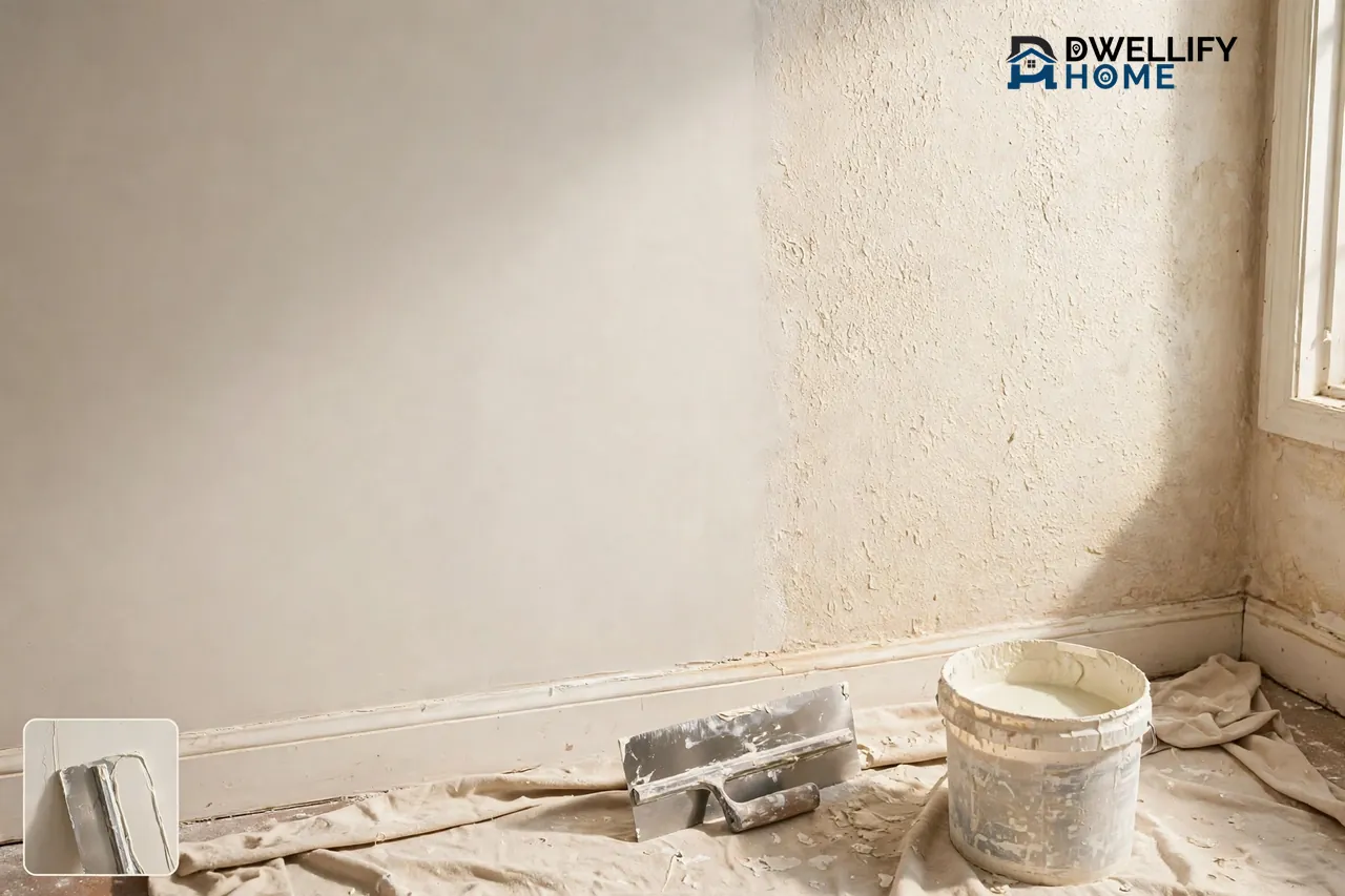 How to Skim Coat a Wall the Easy Way