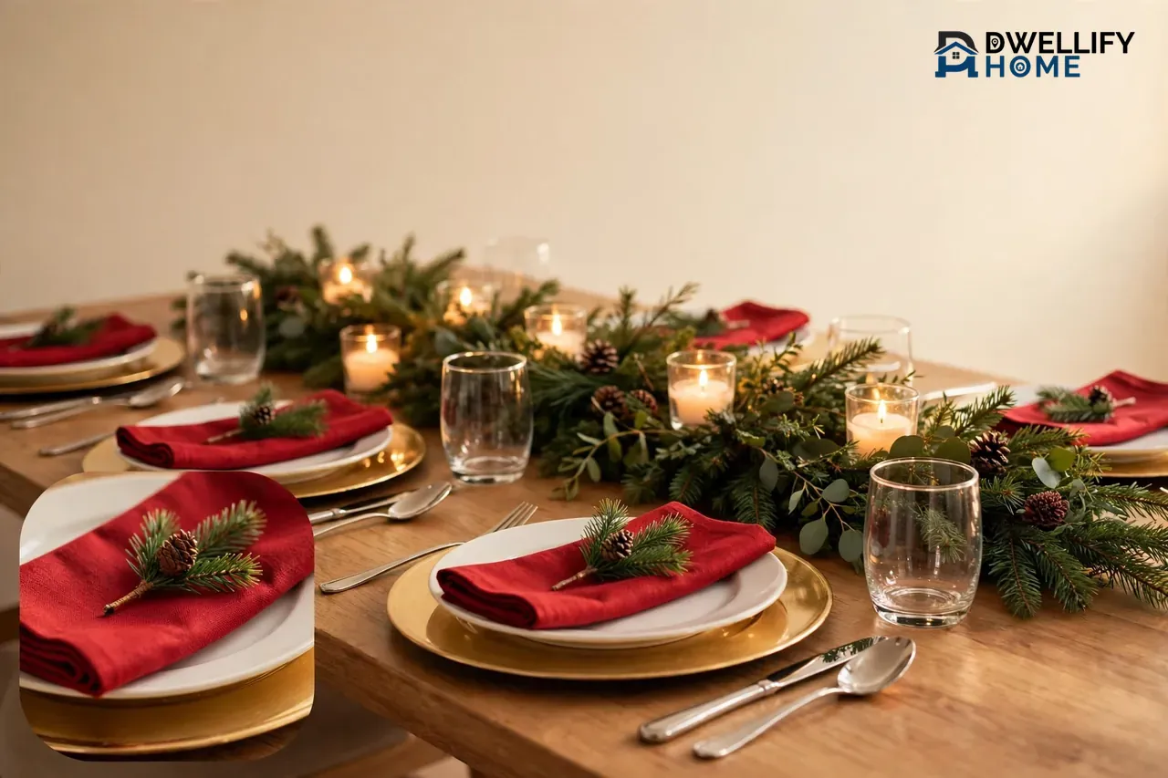 Ideas for Christmas Table Settings: Place Settings Your Guests Will Love