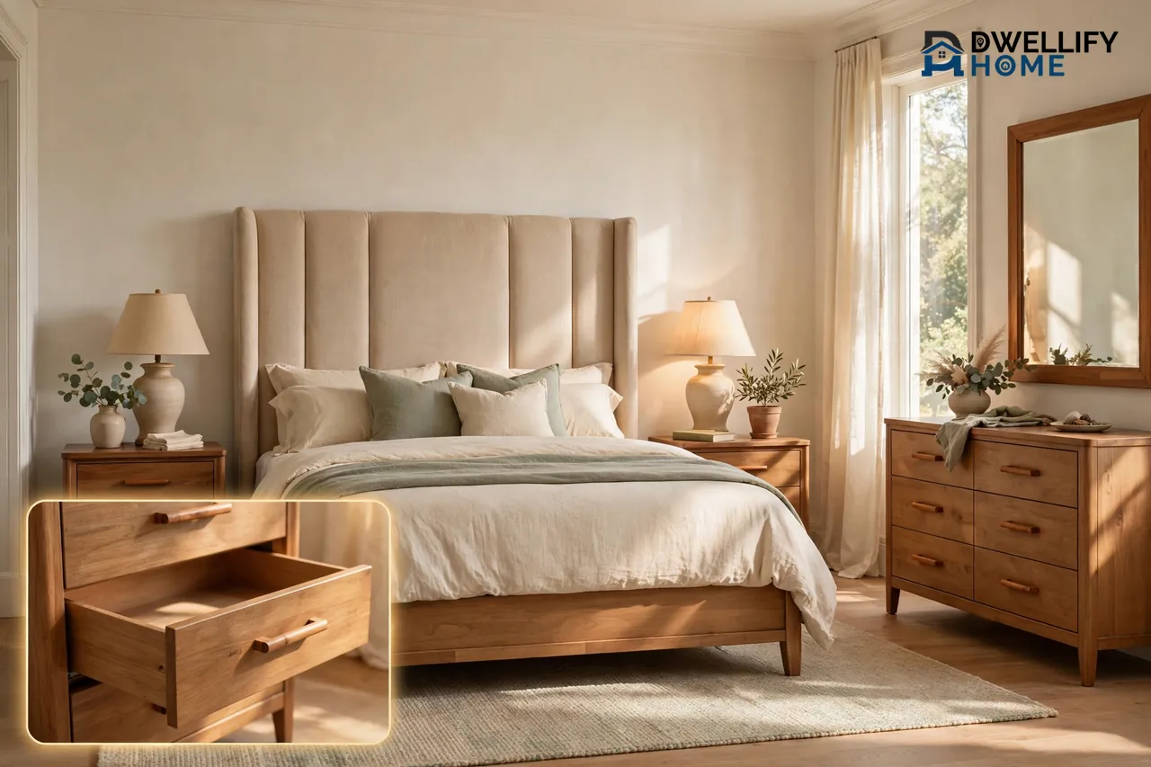 King Bedroom Furniture Sets: What’s Included, Sizes, Storage & Tips