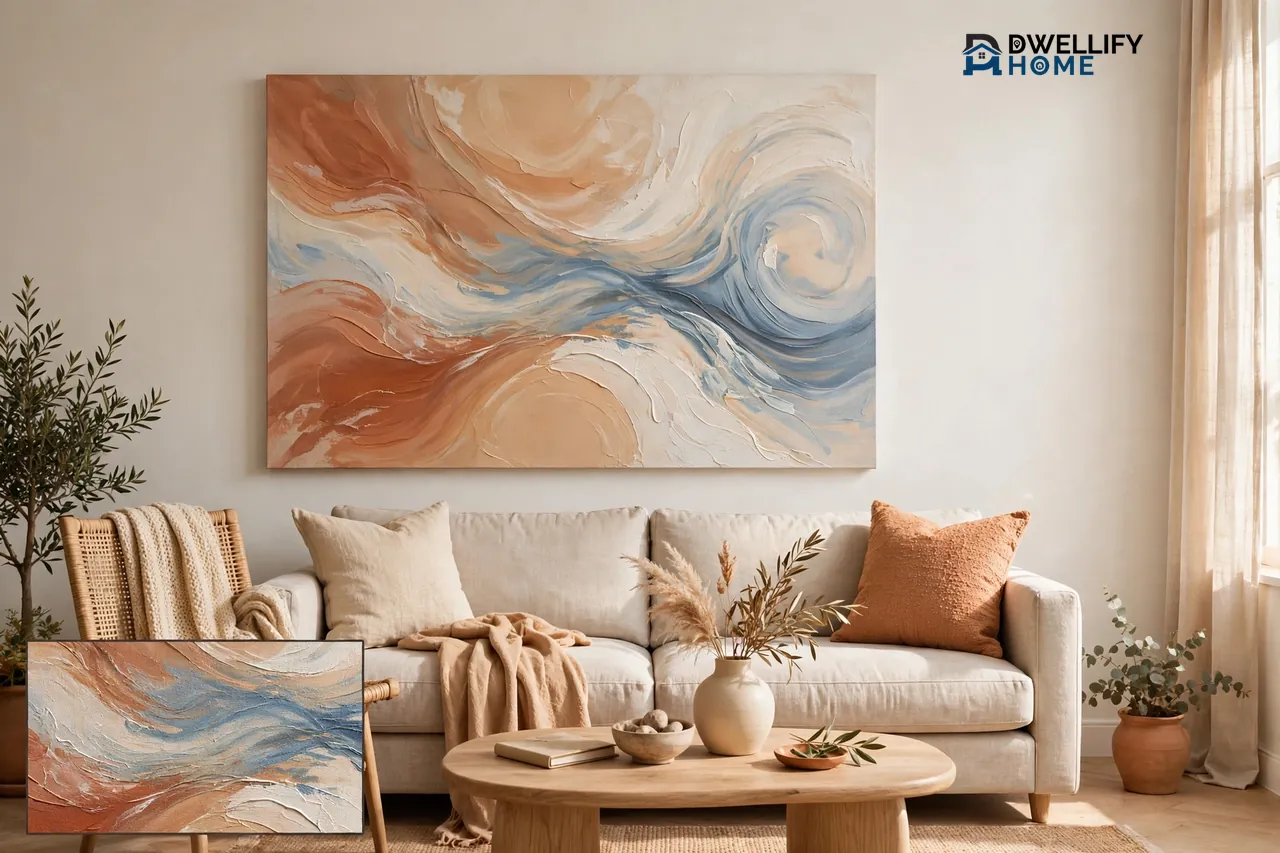 12 Large Abstract Canvas Wall Art Ideas That Transform Blank Walls