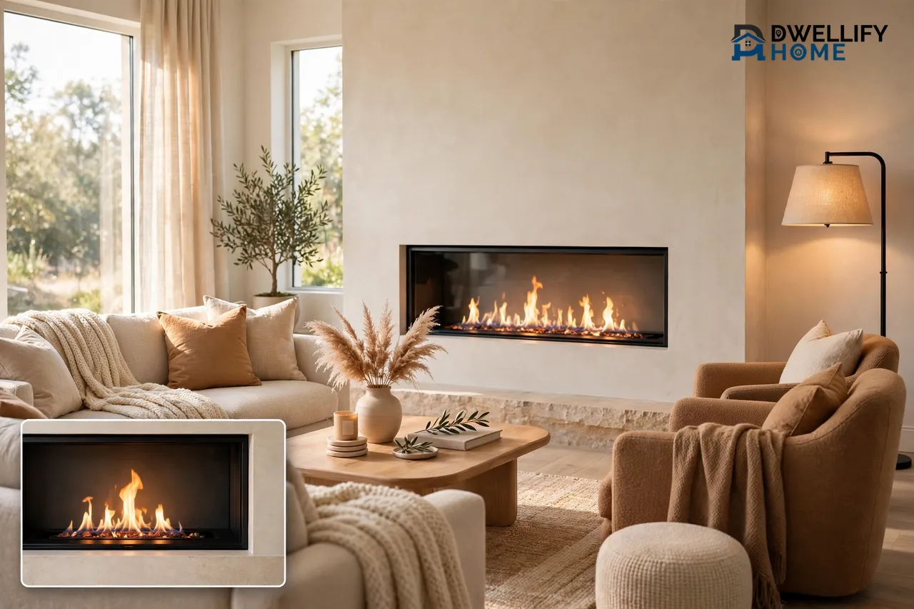 Modern Lounge Room Fireplace Ideas To Make Your Space Cozy & Stylish