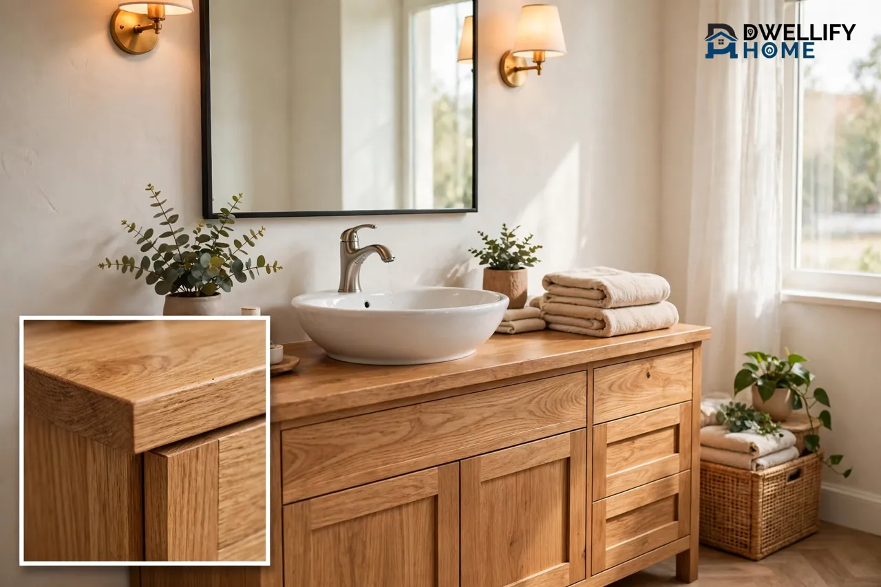 Natural Wood Bathroom Vanity Guide: Sizes, Styles, Care Tips