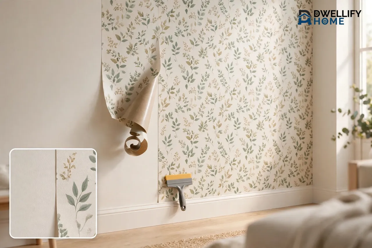 NuWallpaper Peel and Stick Wallpaper: Review, Install Tips, Cost