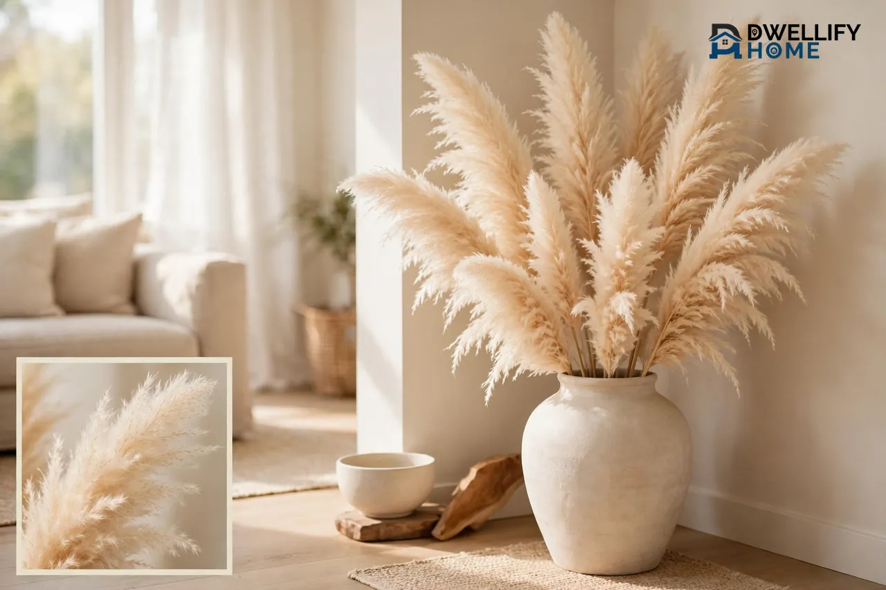 Pampas Grass Décor Ideas: Vase Styling, Care, Safety, and Buying Tips