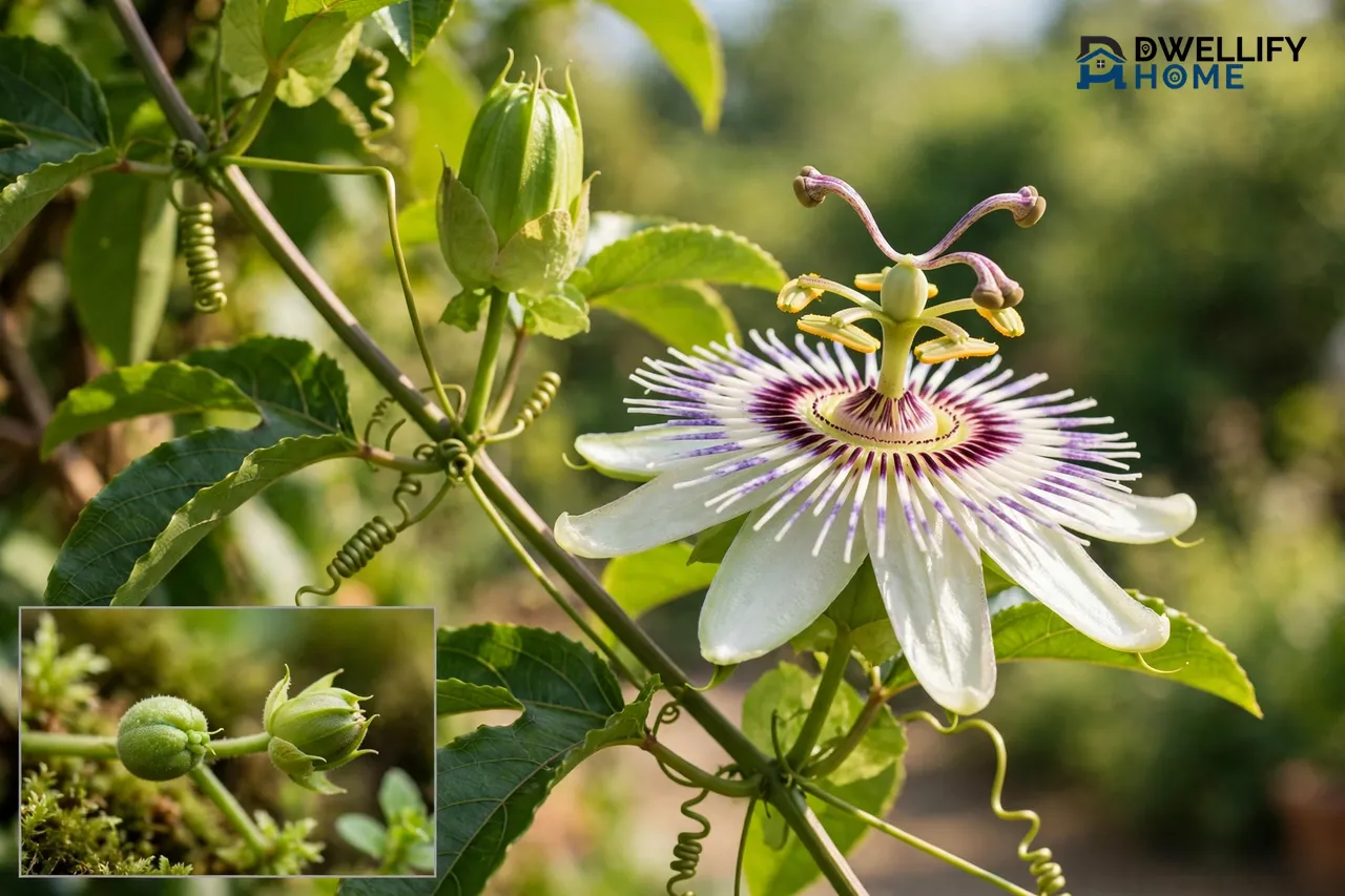 The 6 Passion Fruit Flower Stages, From Bud to Fruit
