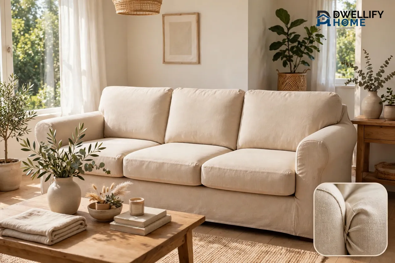 Slipcover for Leather Couch: Best Non-Slip Fit & Install Guide