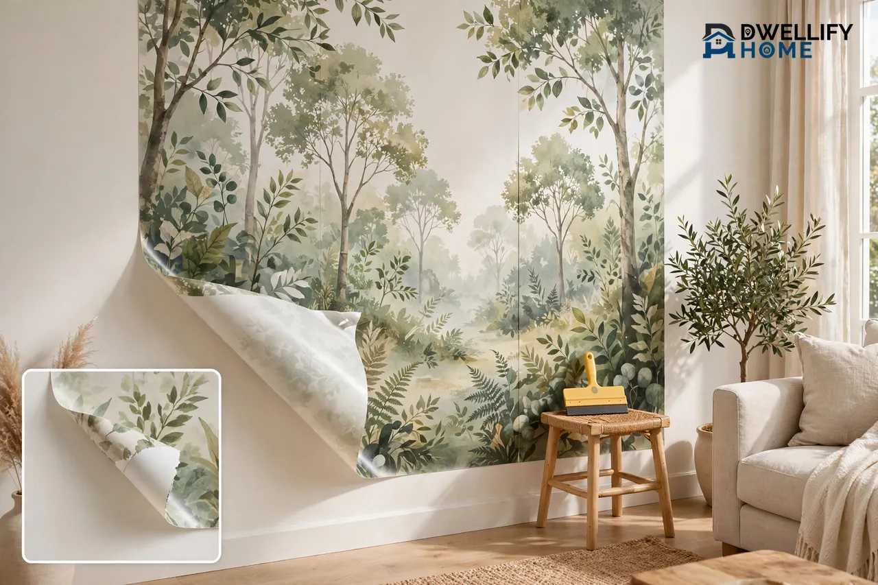 Wall Murals Peel and Stick: Choose, Install, Remove, and Maintain