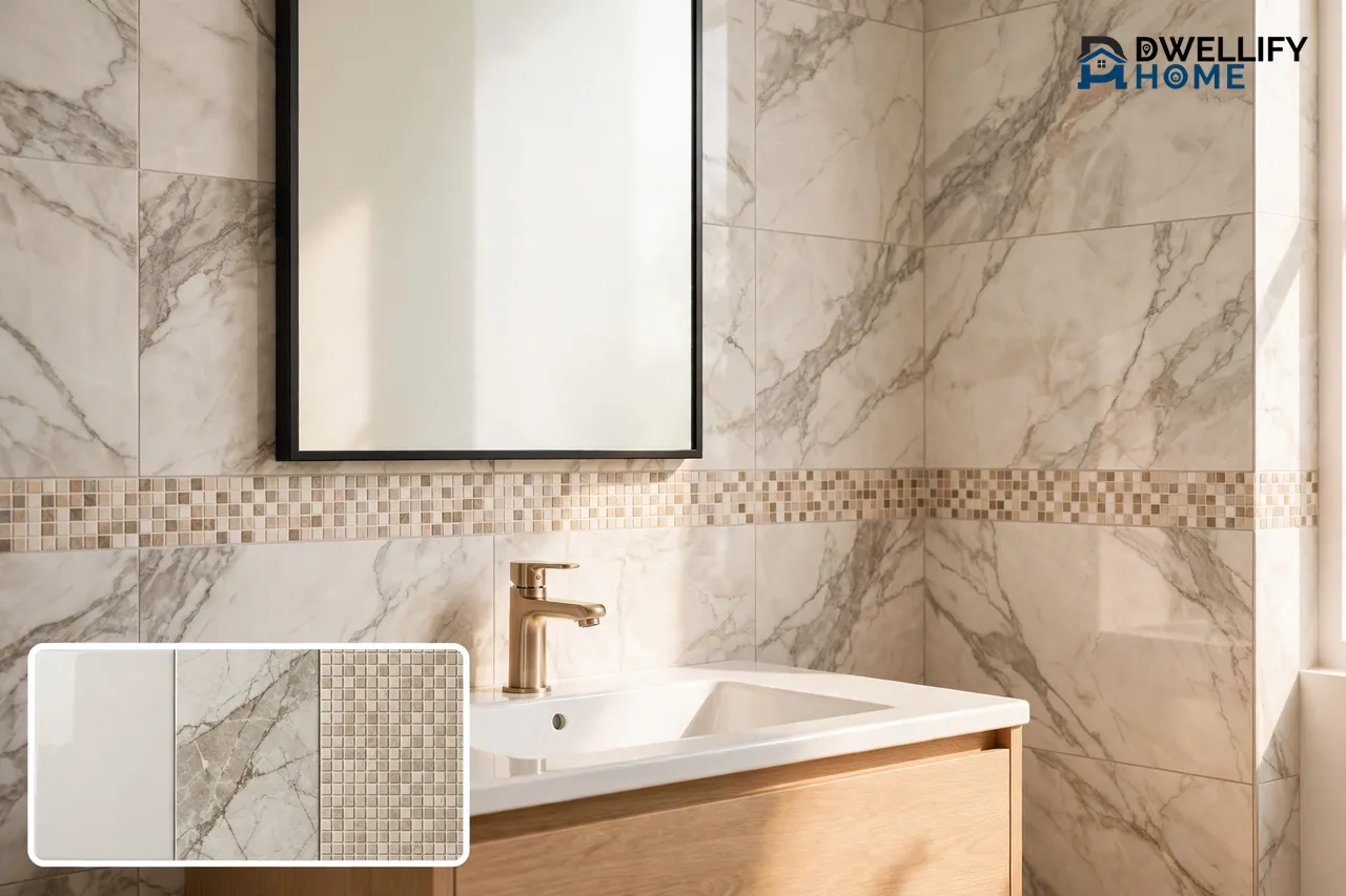 Wall Tiles for the Bathroom: Best Designs, Materials and Buying Tips