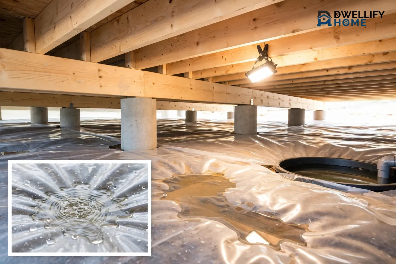 Water in Crawl Space: Causes, Risks & Easy Fixes