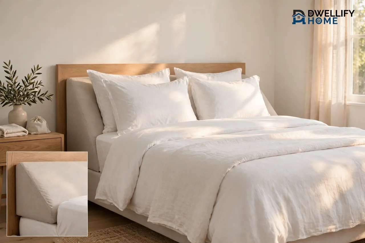 Wedge Pillow Headboard: Fix the Gap, Sit Up Comfortably, Choose Right