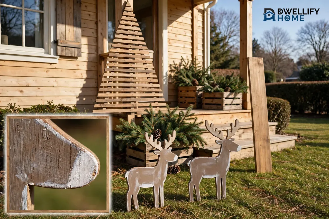 Wood Christmas Decorations Outside: Warm, Rustic Ideas That Survive Winter